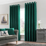 Velvet Curtain, Single Panel  Luxurious Drapery for Your Home