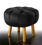 Tufted Ottoman Stool