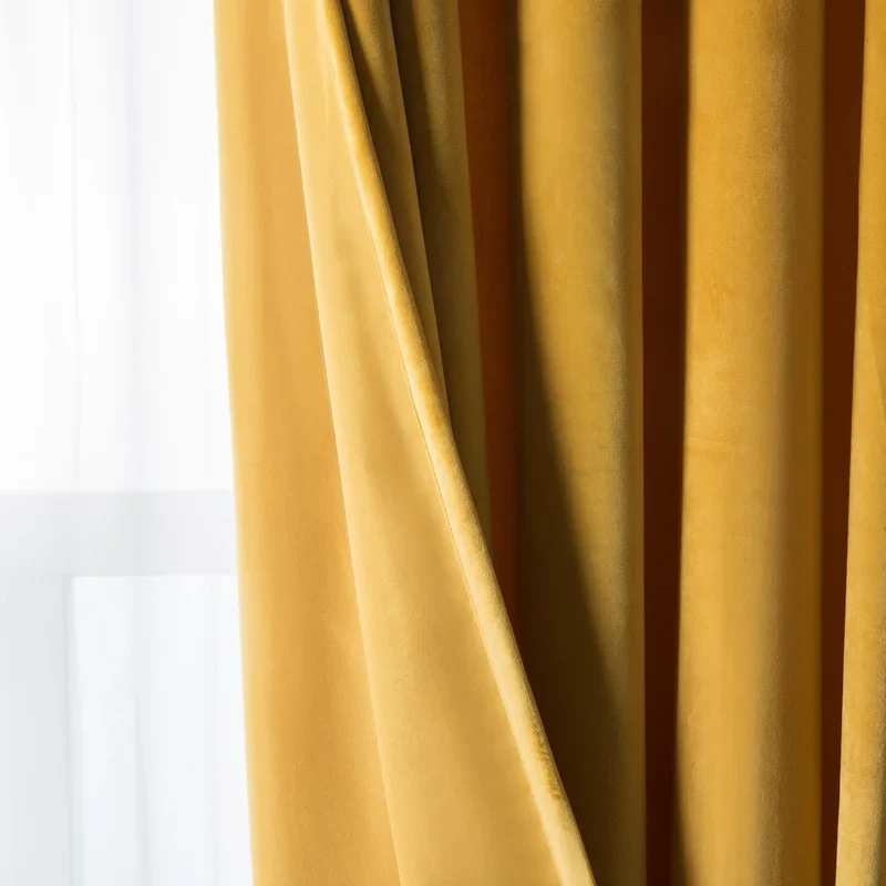  Plain Velvet Curtains