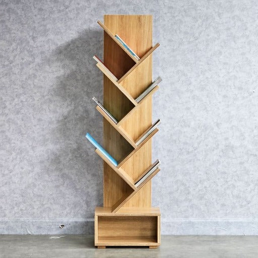 Aesthetic with a Stylish Standing Bookshelf