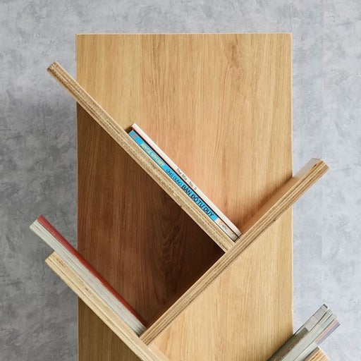 Aesthetic with a Stylish Standing Bookshelf