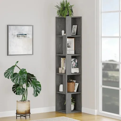 Modern Corner Book Shelf