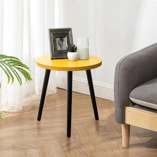 Modern Coffee Table With Wooden Legs