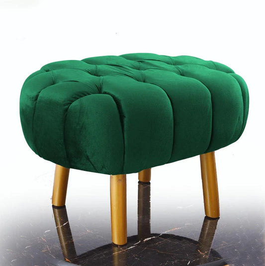 Tufted Ottoman Stool