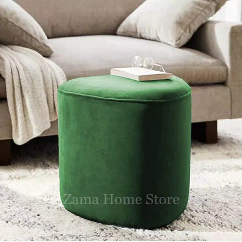 Sustainable Bamboo Bliss Ottoman