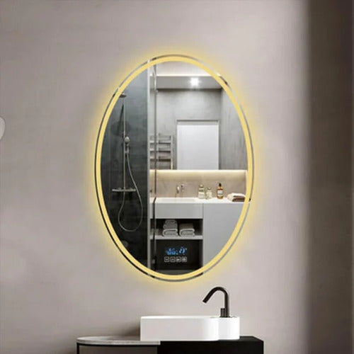 Oval Shape LED Mirror