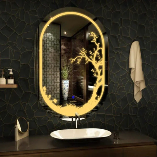  bathroom mirror with lights 